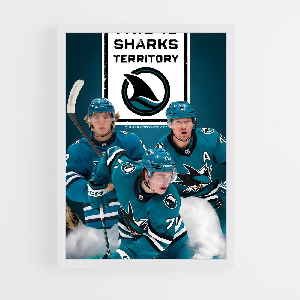 Poster Prêts à Nager – affiche Hockey sur glace (vue 3)